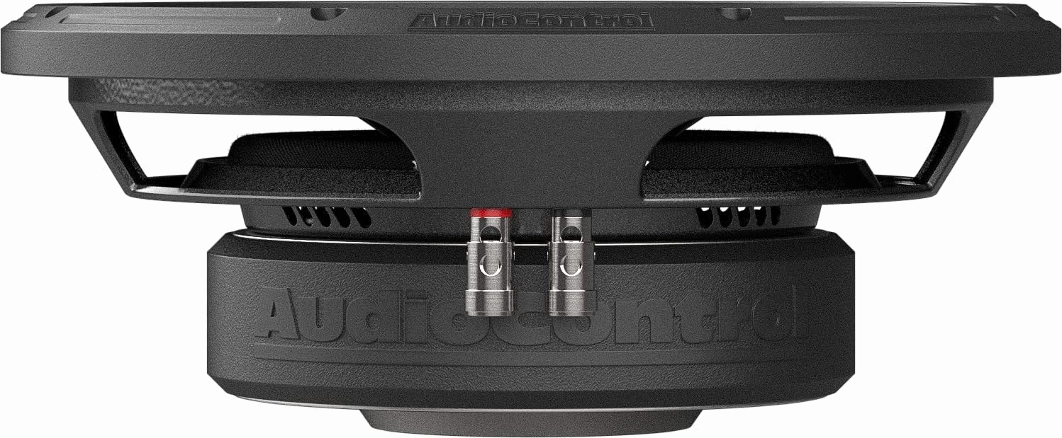 AudioControl Space Series Low-Profile Shallow-Mount Slim Car Audio 10" Subwoofer, Premium High Fidelity, 400 Watt RMS/600 Watt Max, Single 4 Ohm (Black)