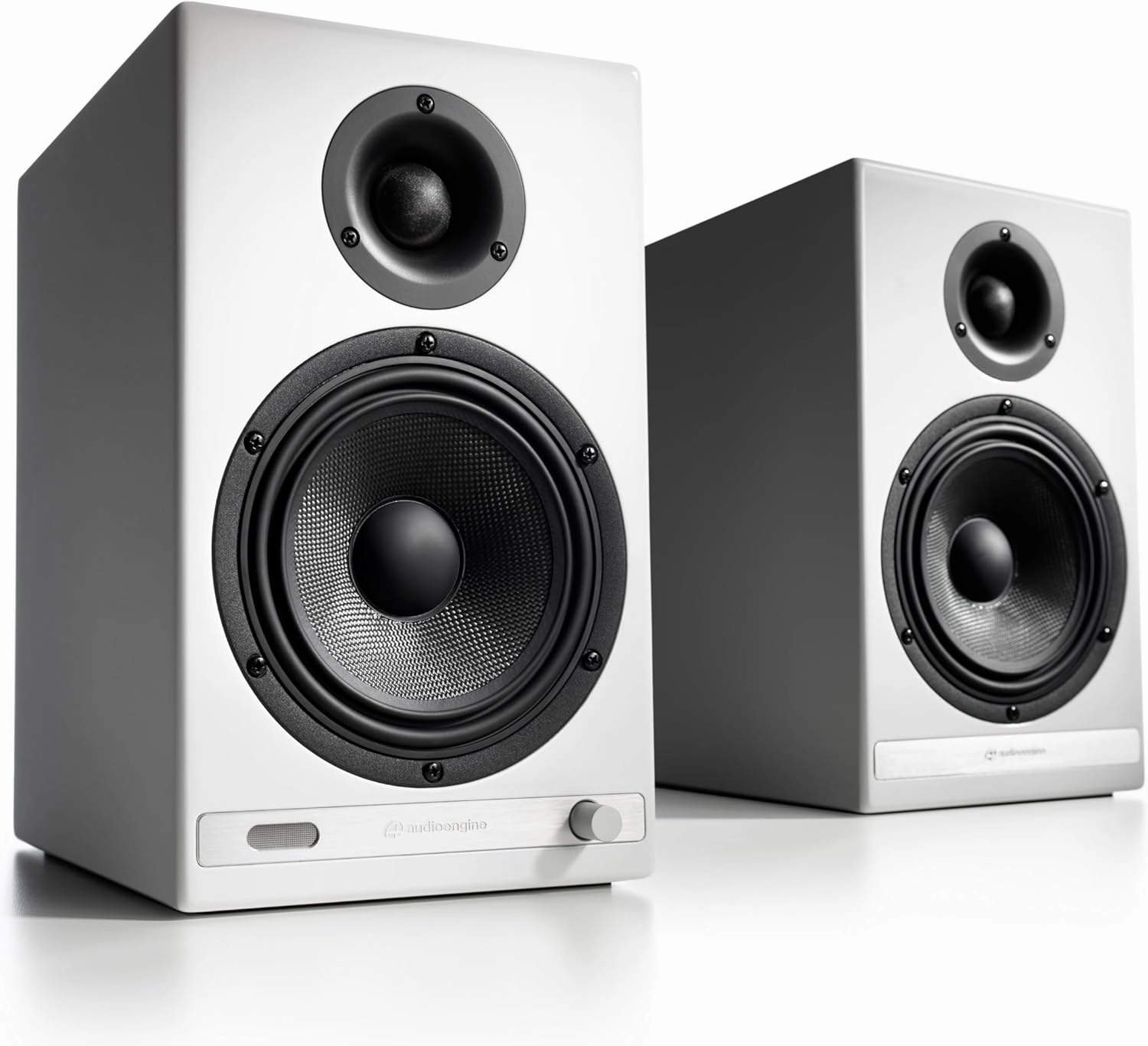 Audioengine HD6 Premium Bookshelf Speakers - Wireless 150W Bluetooth Speakers - Powerful Home Music System - Home Theater Systems, Studio Monitors