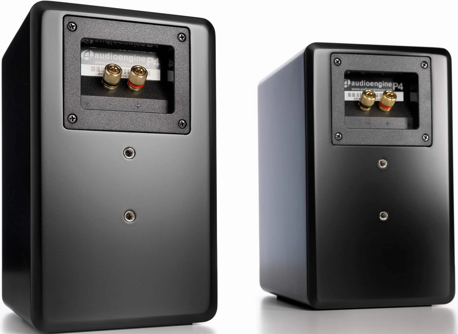 Audioengine P4 Passive Bookshelf Speakers | Home Stereo High-Performing 2-Way Desktop Speakers (Black)