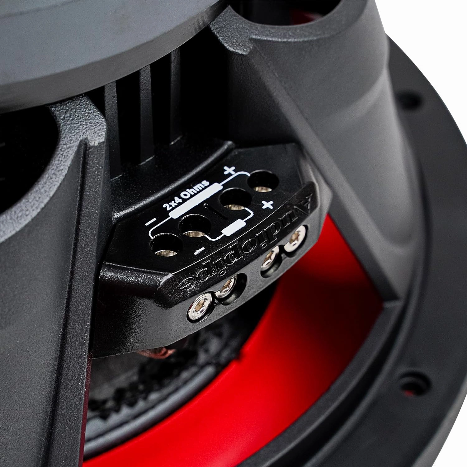 Audiopipe 12" Quinta Stack Composite Cone Subwoofer (TXX-BDC-V-12), Superior Performance, 2400W, 5 Magnets, BASV Voice Coil, Aluminum Basket, Weaved Tinsel Leads, Multi-Connect Terminals, 2 * 4 Ohms
