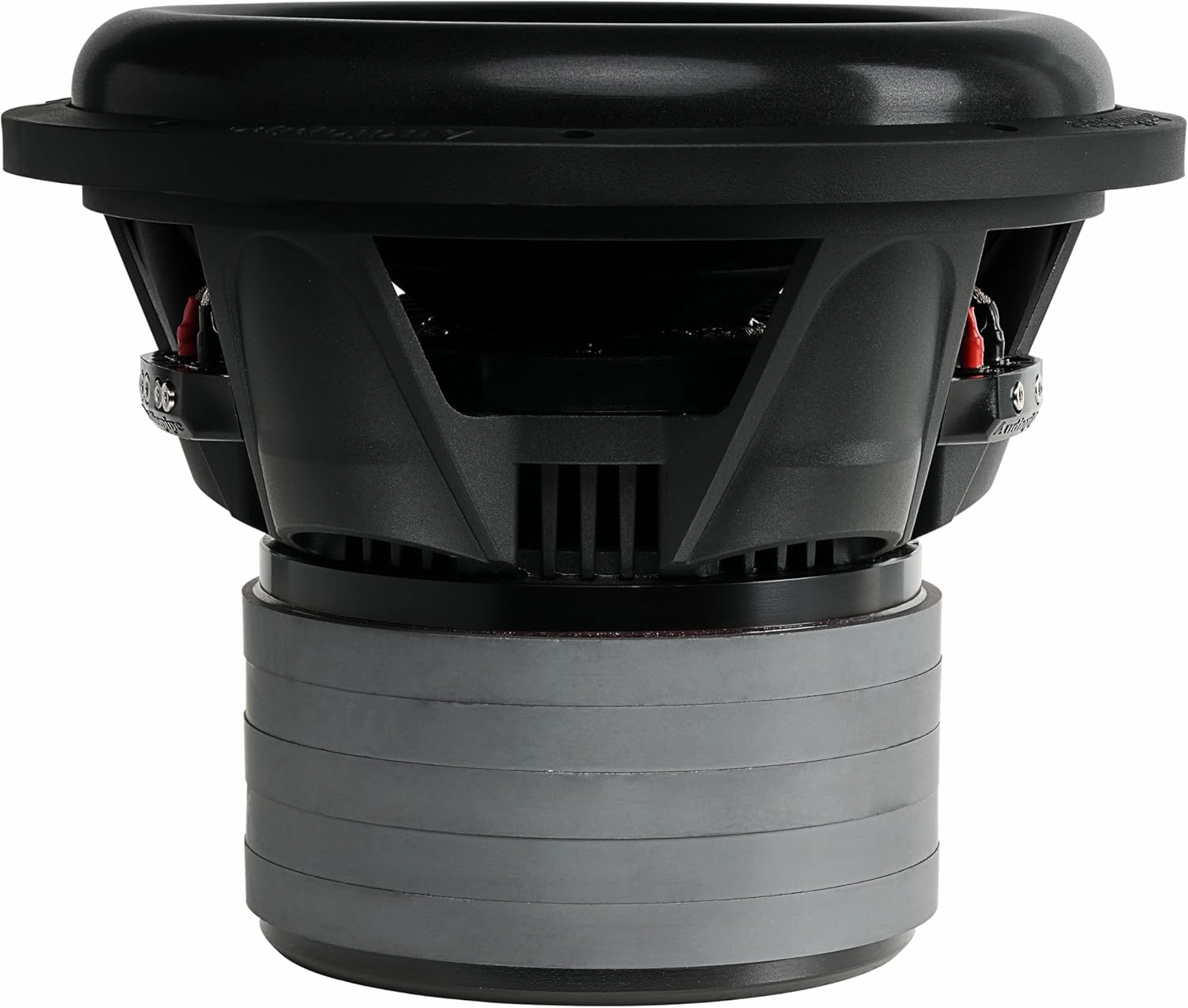 Audiopipe 12" Quinta Stack Composite Cone Subwoofer (TXX-BDC-V-12), Superior Performance, 2400W, 5 Magnets, BASV Voice Coil, Aluminum Basket, Weaved Tinsel Leads, Multi-Connect Terminals, 2 * 4 Ohms