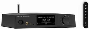 aune S9c Pro DAC with Headphone Amp,10MHz Clock Input, 32bit/768kHz/DSD512/MQA,Dual-DAC Chip, 6.35/XLR/4.4 Jack, PLL/Clock Sync Tech/Twin JFET, Bluetooth AAC/LDAC/aptX HD (Black Bluetooth) DAC,USB audio converter,digital to analog converter,