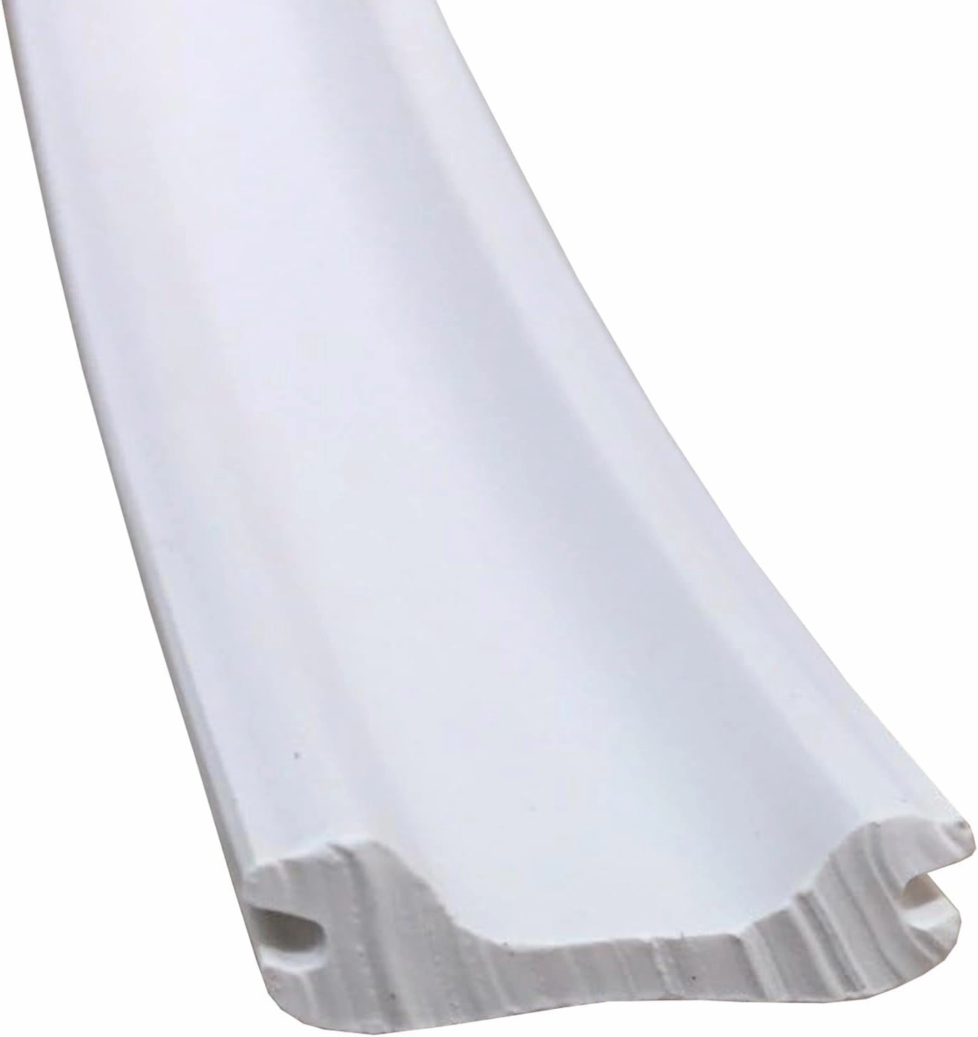Automotive Authority LLC White RV Camper Trailer Thick Vinyl 3/4" Insert Trim Mold Flexible Screw Cover 0.75" x 50 Feet(50 ft, White) vinyl accessories,turntable parts,record player tools,