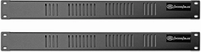 AxcessAbles 1U Vented Rack Panels - Pack of Two 1U Vented Spacers for 19-inch Equipment Cabinets and Server Racks - Single Space Filler Airflow Panels - RKVENTED1U (2 Pack) music server,hi-fi media server,digital audio storage,