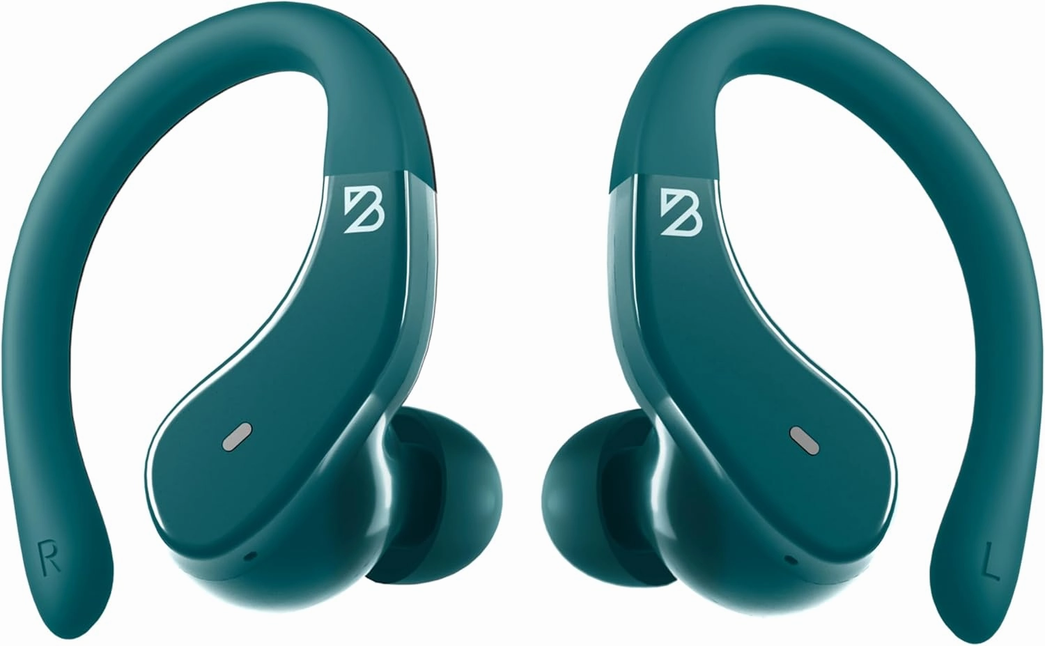 Back Bay Audio - Runner's Wireless Earbuds Bluetooth Headphones for Sports, Hook Over The Ear Buds, Deep Bass, Wrap Around Earphones with Earhooks for Running, Workout Wireless Headphones for The Gym