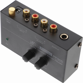 Balacoo Stereo Phonograph Amplifier Turntable Preamplifier Phono Preamp for Record Players Low Noise Simple to Use (us Plug) phono preamp,turntable amplifier,record player preamp,