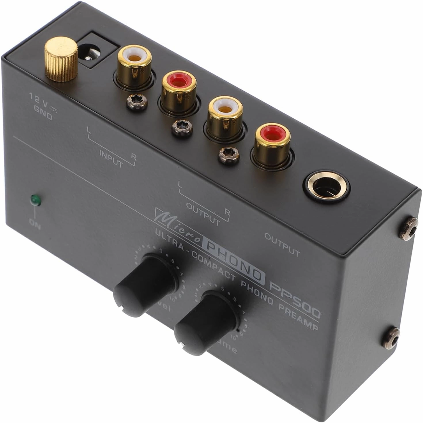 Balacoo Stereo Phonograph Amplifier Turntable Preamplifier Phono Preamp for Record Players Low Noise Simple to Use (us Plug) phono preamp,turntable amplifier,record player preamp,