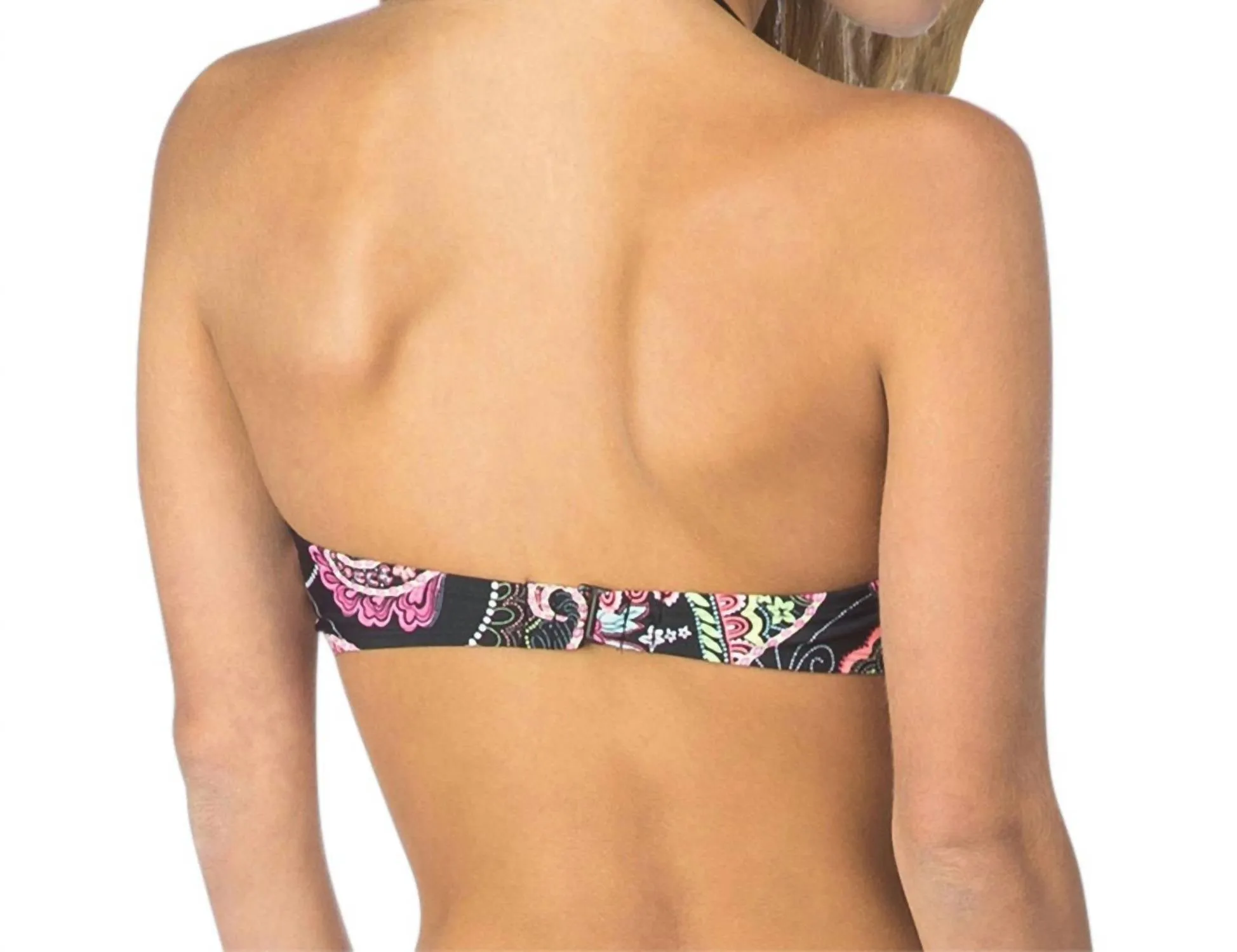 Bandeau Bikini Top In Part Of Your Swirl
