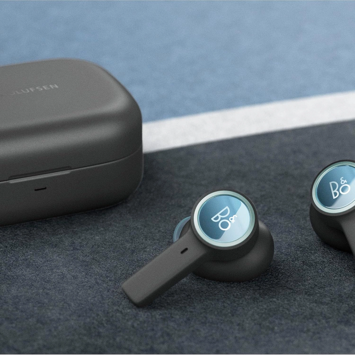 Bang & Olufsen Beoplay EX - Wireless Bluetooth Earphones with Microphone and Active Noise Cancelling, Waterproof, 20 Hours of Playtime