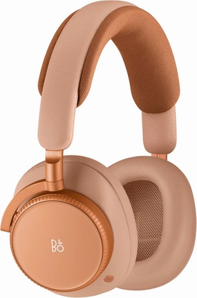 Bang & Olufsen Beoplay H100 Premium Wireless Active Noise Cancelling Over-Ear Headphones with Protective Carrying Case, Sunset Apricot over-ear headphones,closed back headphones,wireless studio cans,