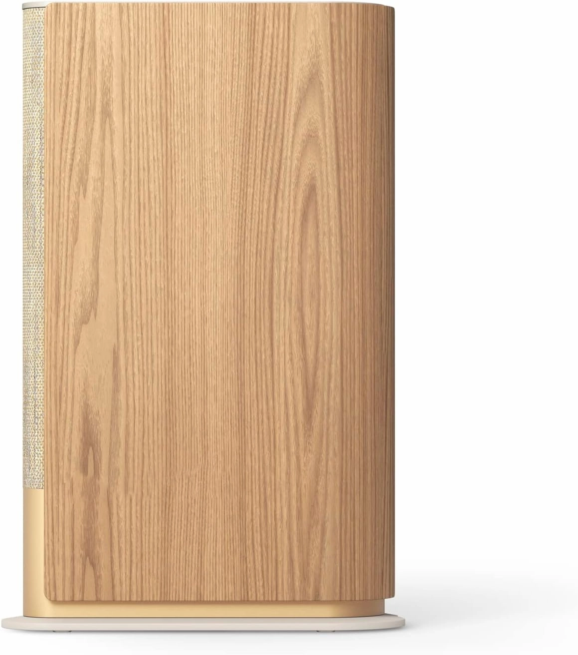 Bang & Olufsen Beosound Emerge Bookshelf Wi-Fi Speaker, Gold Tone/Light Oak