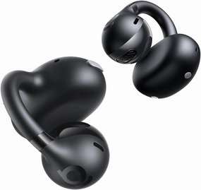 Baseus Bass BC1 Open Ear Earbuds Clip-On Headphones, Open-Ring Comfort with Tri-Curve Snug Clip, Powerful Sound with SuperBass, 4-Mic Clear Calls, IP55 Waterproof, 38H Playtime, Lightweight wireless earbuds,Bluetooth earphones,true wireless stereo,