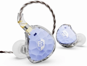 BASN ASONE 14.2mm Planar Diaphragm Driver in-Ear Monitors Earphone with Two Detachable MMCX Cables for Musicians Drummers Bass Players Singers (Blue) audiophile headphones,high-end headphones,studio over-ear,