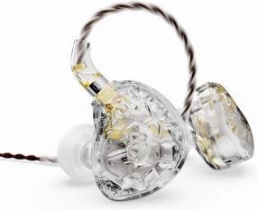 BASN ASONE 14.2mm Planar Driver in-Ear Monitors Earphone with Two Detachable MMCX Cables for Musicians Drummers Bass Players Singers(Clear) audiophile headphones,high-end headphones,studio over-ear,