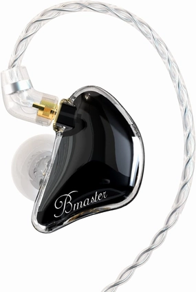 BASN Bmaster Triple Drivers in Ear Monitor Headphone with Two Detachable Cables Fit in Ear Suitable for Audio Engineer, Musician (Black) in-ear monitors,hi-fi IEMs,studio earphones,