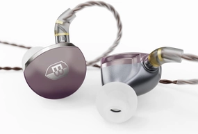 BASN MTPro in Ear Monitors, 14.5mm Planar HiFi IEM Headphones with CNC Process and 4-Core Litz OCC Single-Crystal Copper Cable for Musicians(Deep Purple) reference headphones,neutral sound headphones,monitor headphones,