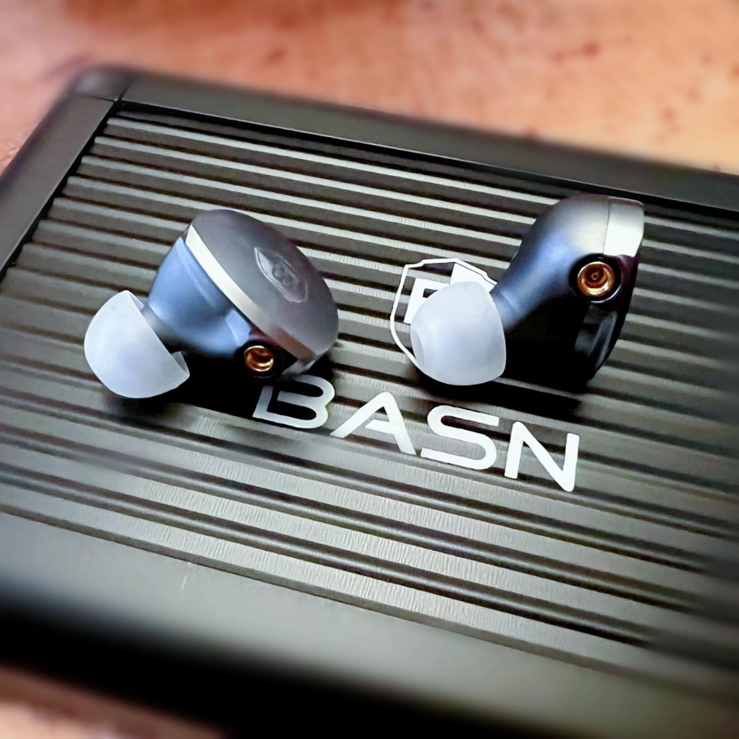 BASN MTPro in Ear Monitors, 14.5mm Planar HiFi IEM Headphones with CNC Process and 4-Core Litz OCC Single-Crystal Copper Cable for Musicians(Metallic Gray)