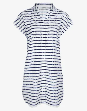 Bay Games Beach Shirt - Sea White