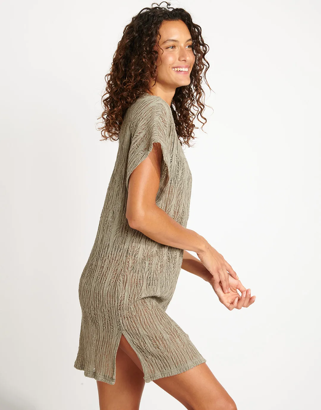 Beachsoul Zinia Beach Tunic - Khaki