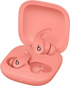 Beats Fit Pro True Wireless Noise Cancelling Earbuds - Coral Pink (Renewed) TWS earbuds,compact wireless buds,Bluetooth ear tips,
