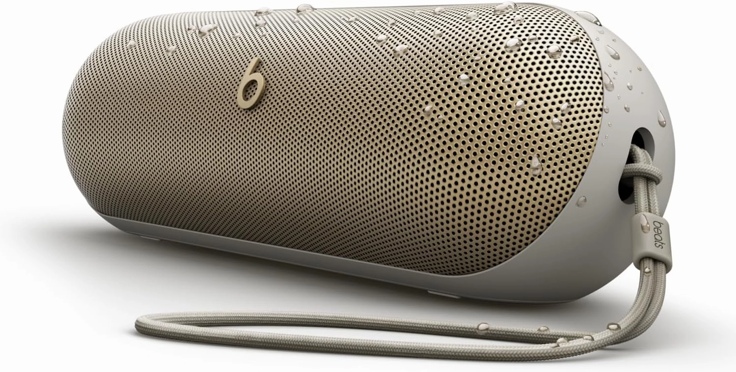 Beats Pill - Portable Bluetooth Speaker- Up to 24H Battery Life, Water Resistant, Bluetooth, Apple & Android Compatible, Seriously Loud Sound for Home, Outdoor and Travel- Champagne Gold wireless speakers,portable Bluetooth speaker,multiroom speaker,