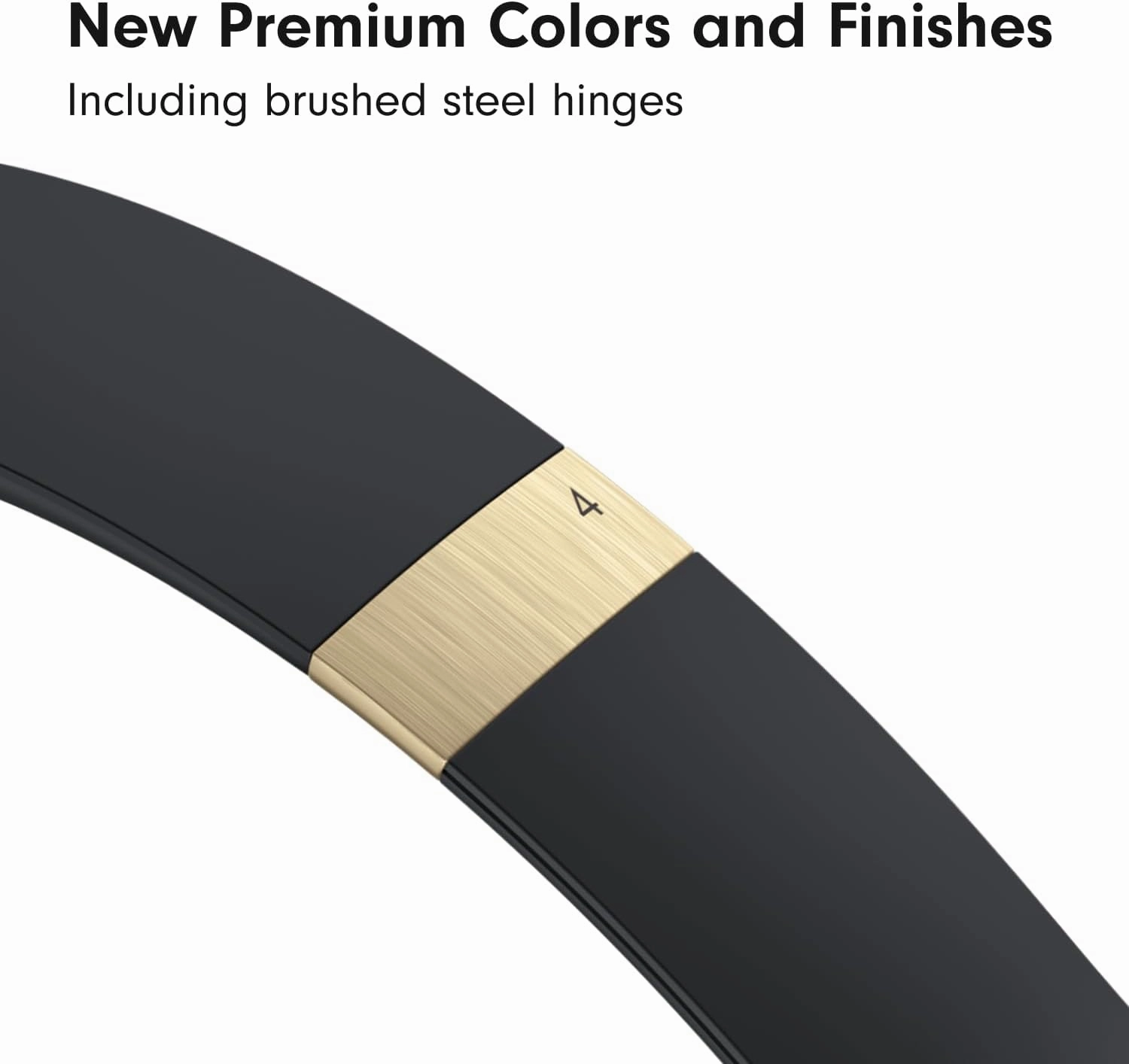 Beats Solo 4 -Wireless Bluetooth on Ear Headphones with AppleCare  (2 Years) - Black & Gold