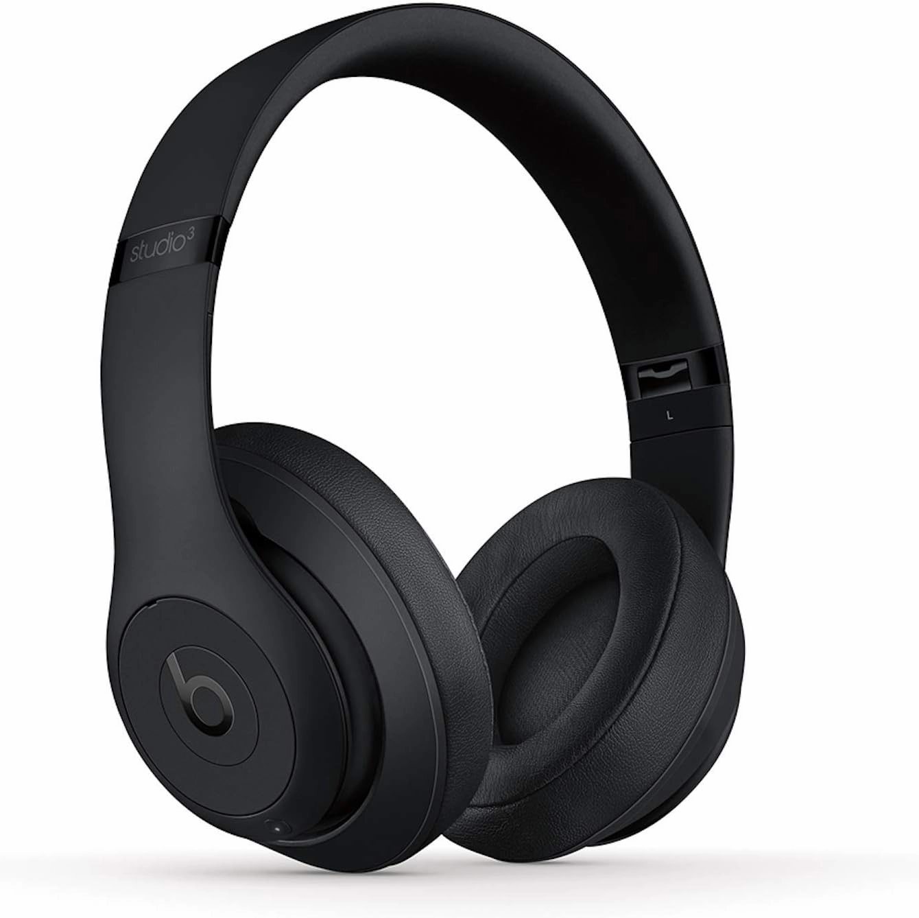 Beats Studio3 Wireless Headphones - Matte Black (Renewed) noise cancelling headphones,ANC headphones,travel headphones,