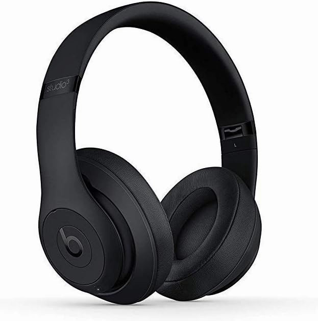 Beats Studio3 Wireless Headphones - Matte Black (Renewed)