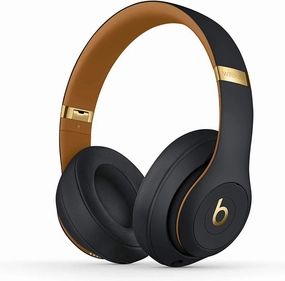 Beats Studio3 Wireless Over-Ear Headphones The beats Skyline Collection - Midnight Black (Renewed) noise cancelling headphones,ANC headphones,travel headphones,