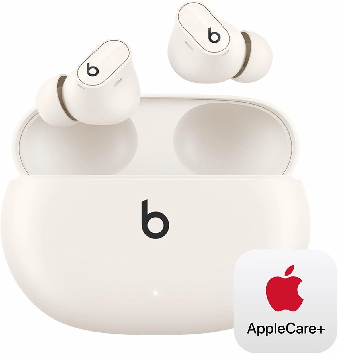 Beats Studio Buds   - Ivory with AppleCare  (2 Years) wireless earbuds,Bluetooth earphones,true wireless stereo,