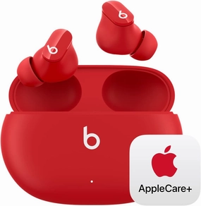 Beats Studio Buds with AppleCare  for Headphones (2 Years) - Red TWS earbuds,compact wireless buds,Bluetooth ear tips,