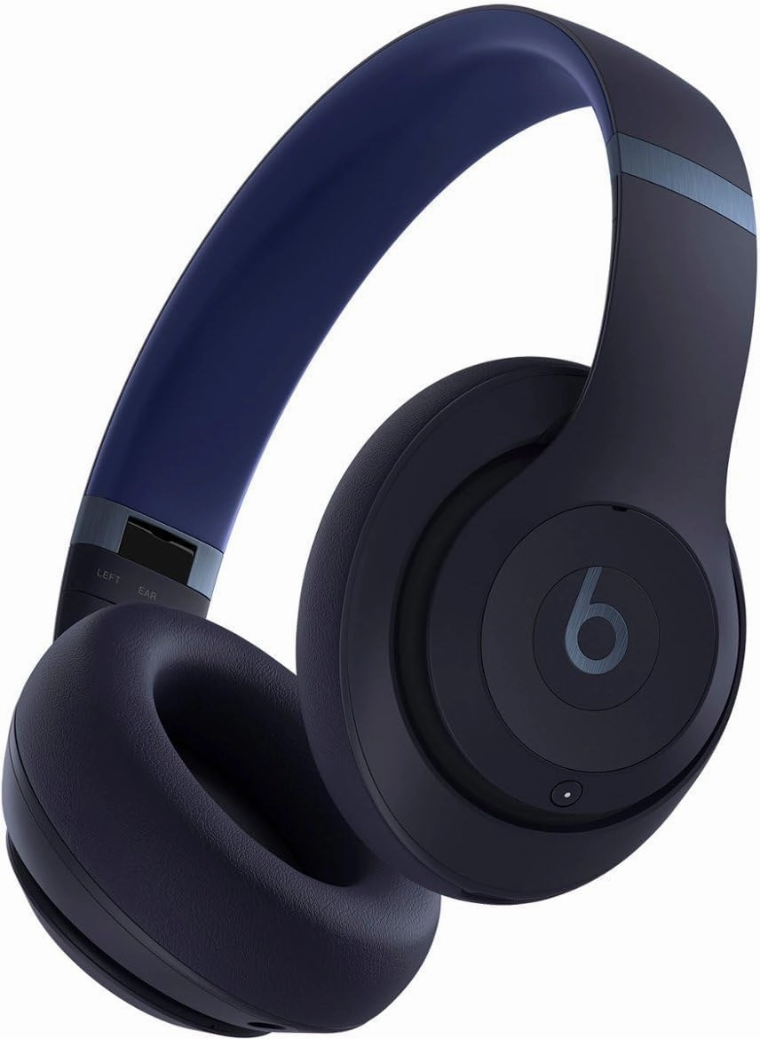 Beats Studio Pro - Wireless Bluetooth Noise Cancelling Headphones - Navy (Renewed) noise cancelling headphones,ANC headphones,travel headphones,