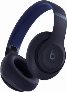 Beats Studio Pro - Wireless Bluetooth Noise Cancelling Headphones - Personalized Spatial Audio, USB-C Lossless Audio, Apple & Android Compatibility, Up to 40 Hours Battery Life - Navy over-ear headphones,closed back headphones,wireless studio cans,