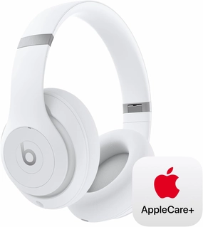 Beats Studio Pro with AppleCare  for Headphones (2 Years) - Matte White noise cancelling headphones,ANC headphones,travel headphones,