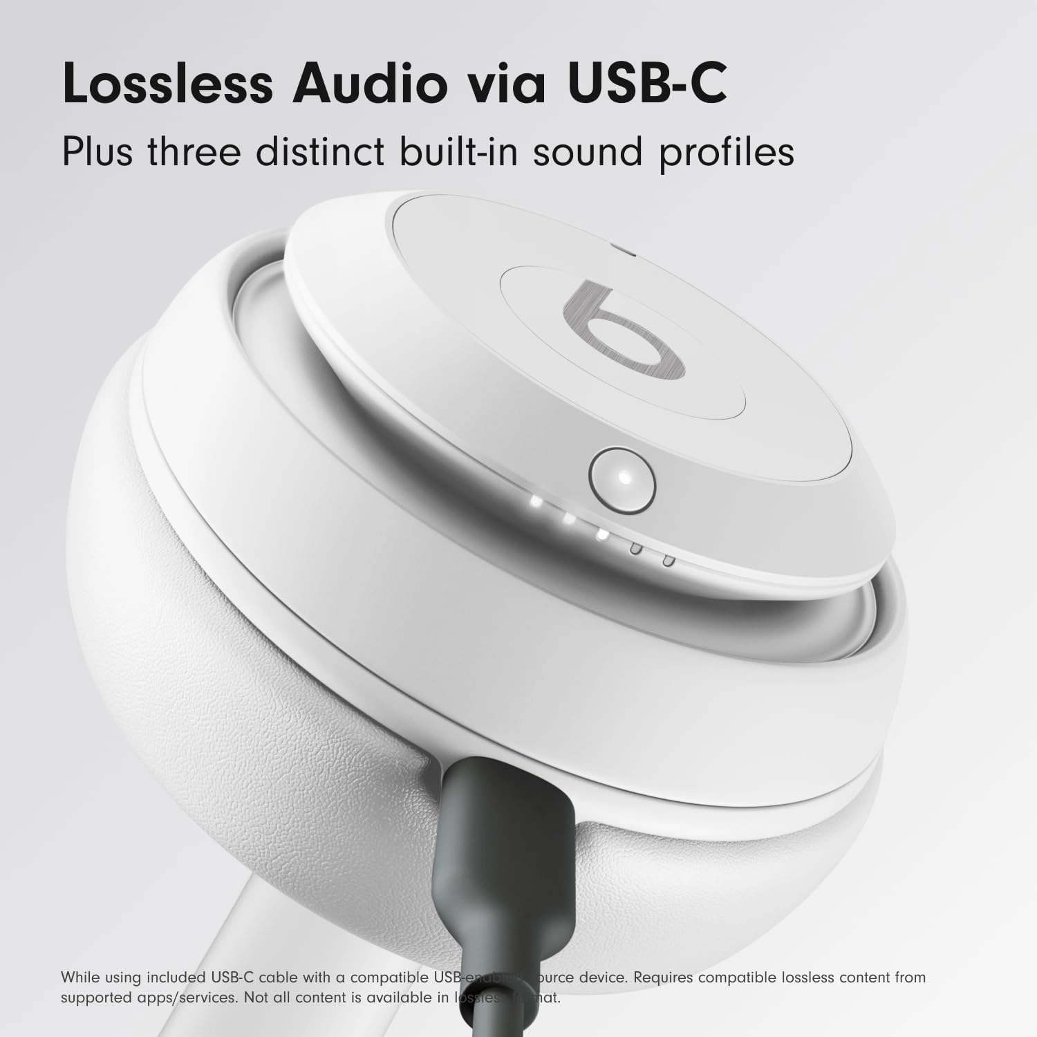 Beats Studio Pro with AppleCare  for Headphones (2 Years) - Matte White
