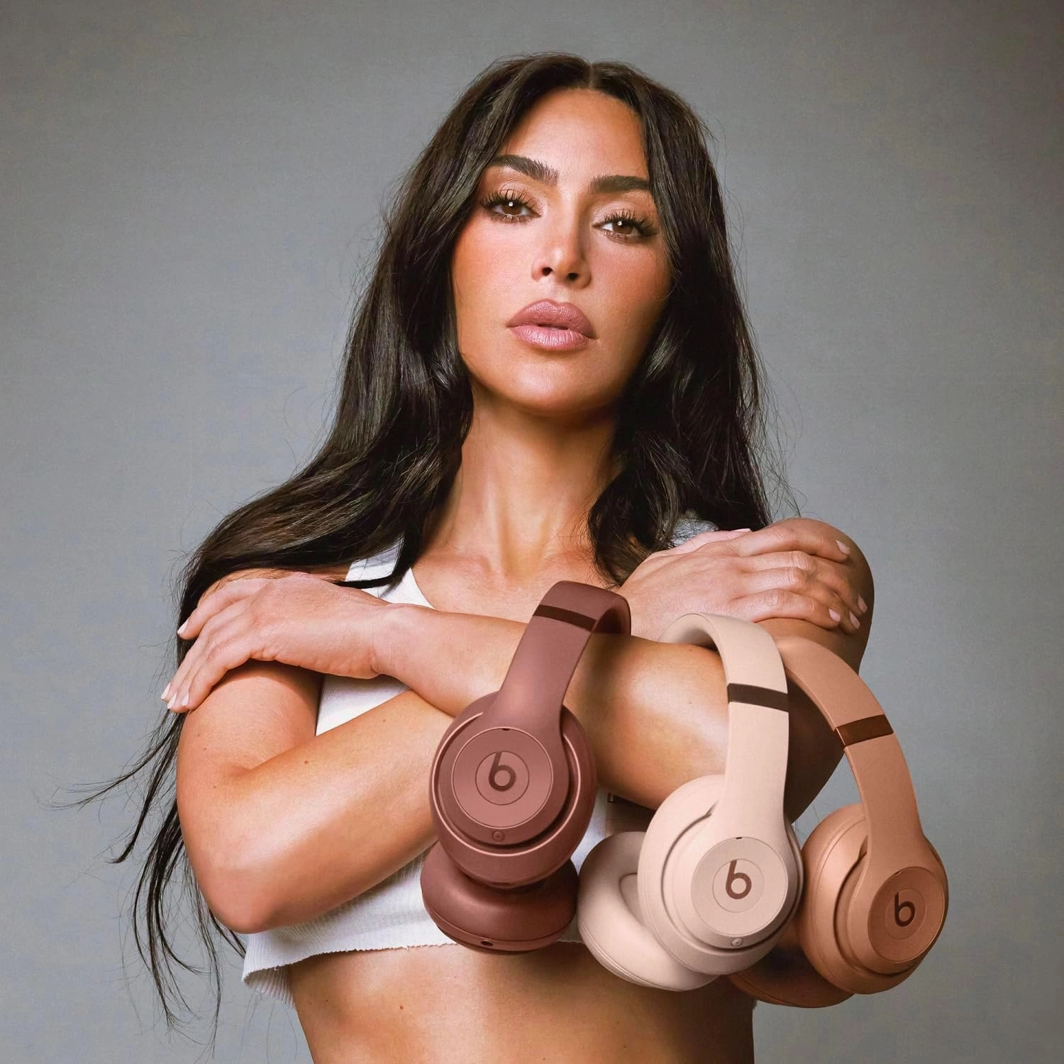 Beats Studio Pro x Kim Kardashian - Bluetooth Noise Cancelling Headphones with AppleCare  (2 Years) - Dune