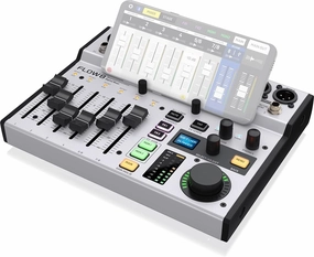 Behringer FLOW 8 8-Input Digital USB Audio Mixer with Bluetooth mixer console,audio mixing desk,DJ console,