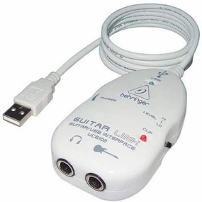 Behringer Guitar Link UCG102 USB Audio Interface audio interface,USB interface,music recording input,