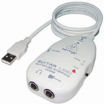 Behringer Guitar Link UCG102 USB Audio Interface audio interface,USB interface,music recording input,