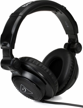 Behringer HC 200 Professional Closed-Back Over-Ear DJ Headphones reference headphones,neutral sound headphones,monitor headphones,