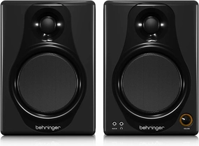 Behringer MEDIA 40USB High-Resolution,150 Watt Bi-Amped Digital Monitor Speakers with USB Input studio monitors,nearfield speakers,mixing reference monitors,