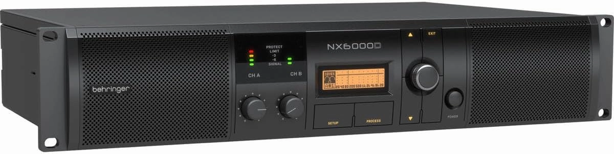 Behringer NX6000D Power Amplifier with DSP power amplifier,stereo amp,hi-fi power amp,