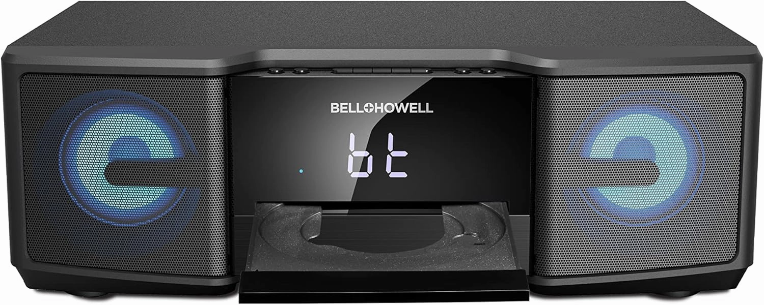 Bell Howell High Definition Music System w/CD Player & Bluetooth hi-res portable player,digital audio player,DAP lossless,