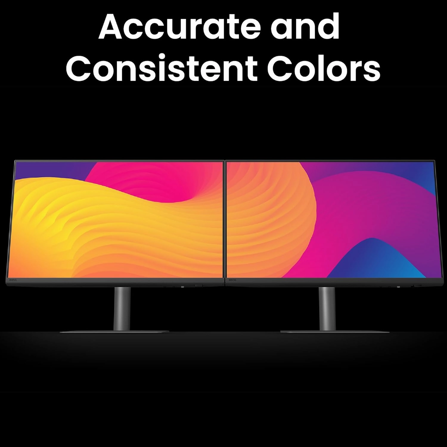 BenQ PD2706QN 27 2K QHD (2560x1440) Monitor for Designers, IPS, 95% P3, 100% sRGB/Rec.709, 90W USB-C, 100Hz, Software Calibration, Daisy Chain(MST), Anti-Glare Nano Matte Panel, Height Adjustable