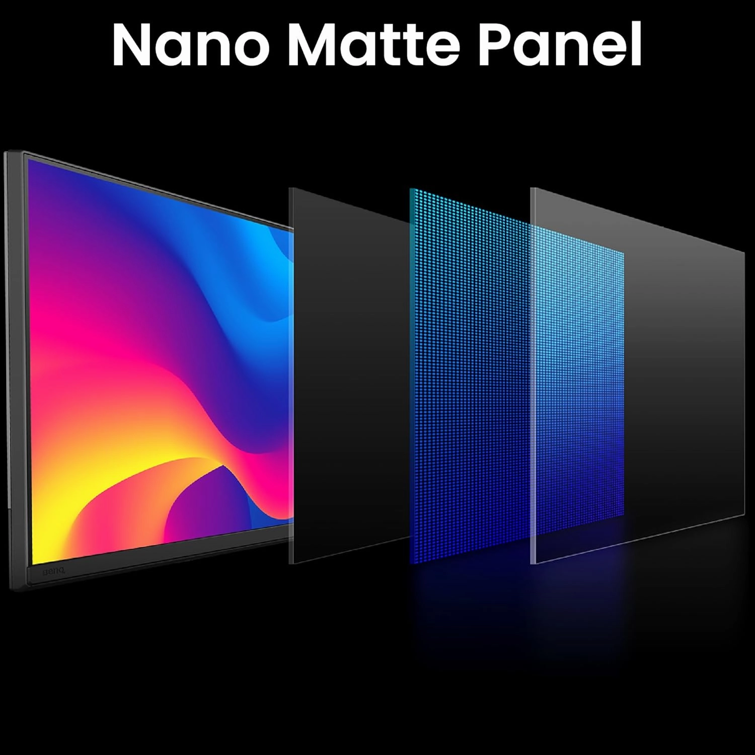 BenQ PD2706QN 27 2K QHD (2560x1440) Monitor for Designers, IPS, 95% P3, 100% sRGB/Rec.709, 90W USB-C, 100Hz, Software Calibration, Daisy Chain(MST), Anti-Glare Nano Matte Panel, Height Adjustable