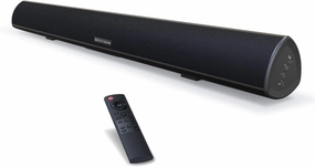 BESTISAN Sound Bar, 100Watt Soundbar for TV, Wired & Wireless Bluetooth 5.0 Sound Bar(40 Inch, 6 Drivers, Optical, HDMI-ARC) soundbar,TV speaker bar,home theater soundbar,