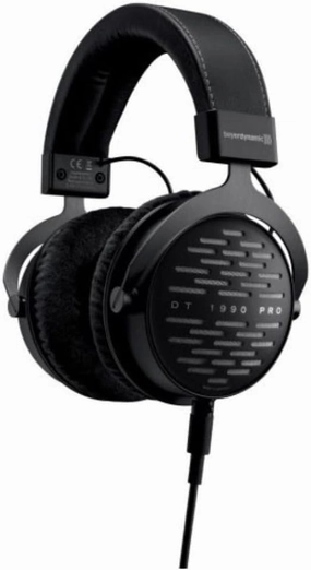 beyerdynamic DT 1990 Pro, Black (Dt1990 (Renewed) reference headphones,neutral sound headphones,monitor headphones,
