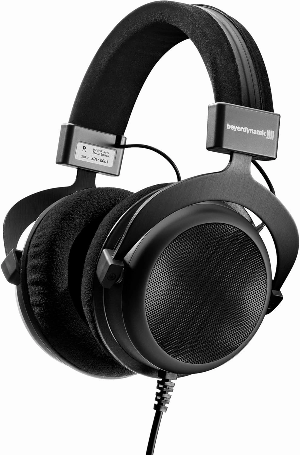 beyerdynamic DT 880 Premium Semi-Open Over Ear HiFi Stereo Headphones (250 Ohm Premium, Black (Limited Edition))