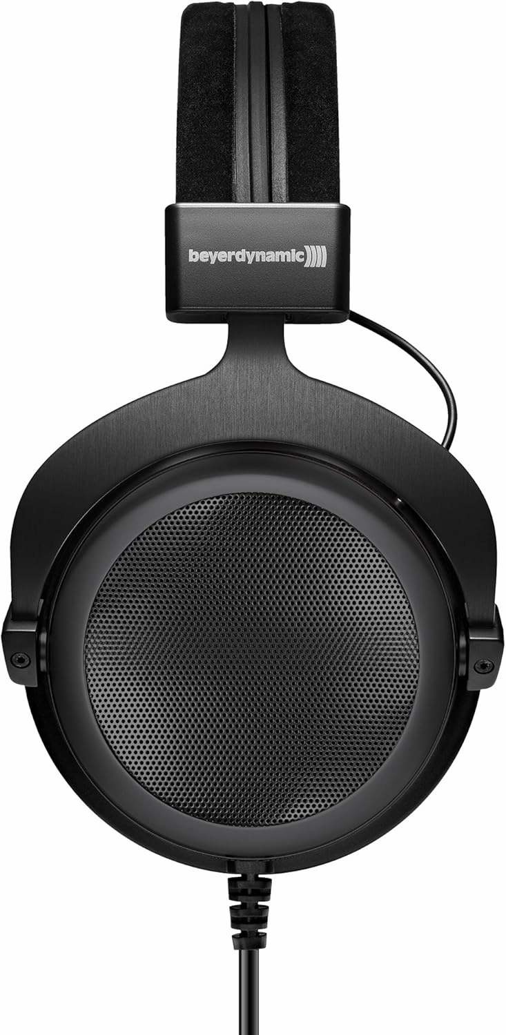 beyerdynamic DT 880 Premium Semi-Open Over Ear HiFi Stereo Headphones (250 Ohm Premium, Black (Limited Edition))