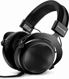 beyerdynamic DT 880 Premium Semi-Open Over Ear HiFi Stereo Headphones (250 Ohm Premium, Black (Limited Edition)) reference headphones,neutral sound headphones,monitor headphones,